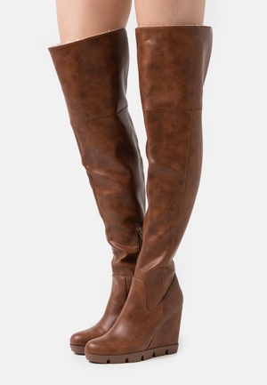 Bottes à Talons Anna Field High Marron Femme | OVR-9074836